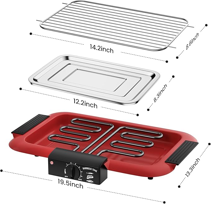 Electric BBQ Grill Ⓢ